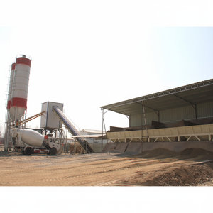 1 año de garantía Máquina de larga duración de alta calidad 240M3/H Capacidad Tipo estacionario Planta automática de dosificación y mezcla de hormigón - Product Image 1