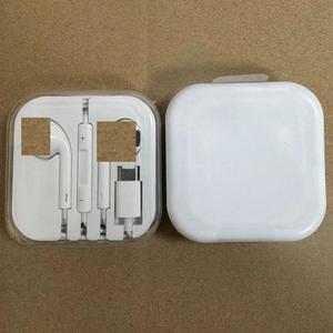 Chất lượng cao loại C <span class=keywords><strong>USB</strong></span> C Tai nghe điện thoại di động Tai nghe Earbuds Tai nghe cho 17 15 16 Tai nghe + hộp giấy - Product Image 4