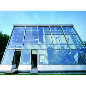 Manufacturer tempered laminated glass pane with 1.52mm pvb sgp film for outdoor shatterproof curtain wall facade windows