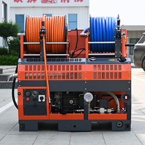 Máquina de Jateamento de Esgoto Warrior 4000psi 300bar 8gpm para Desobstrução e Limpeza de Esgotos com Jato de Água de Alta Pressão - Product Image 5