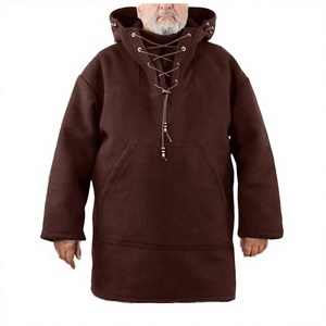 Sudadera con Capucha de Terciopelo de Alta Calidad con Cierre, Estilo Largo y Holgado para Hombre, con Logotipo Personalizado Bordado y Estampado - Product Image 3