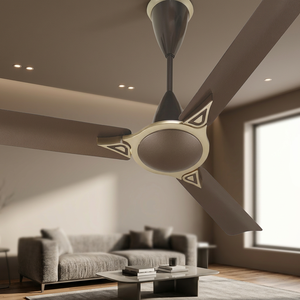 Ventilateur de plafond avec moteur en cuivre pur, refroidissement de l'air, 42 pouces, pliable, économie d'énergie, usage domestique et hôtelier, commande mécanique, alimentation électrique - Product Image 3