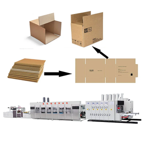 Tự động flexo 2/3/4 Máy in màu <span class=keywords><strong>slotter</strong></span> và chết cắt sóng Board máy in để làm cho hộp các tông - Product Image 6