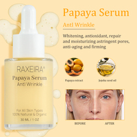 Sérum Visage au Lait Éclaircissant et Blanchissant à la Vitamine C, 100% Naturel, à Base d'Extraits de Fruits, Végétalien, Sous Marque Privée