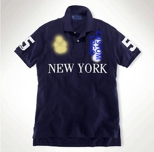 Camisetas Polo Casuales para Hombre, 100% Algodón, <span class=keywords><strong>de</strong></span> Alta Calidad, con Logotipo Bordado Personalizado, Marca Ralphes, Estilo Urbano - Product Image 4