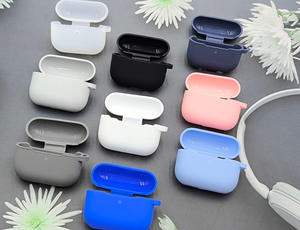 Funda más nueva para <span class=keywords><strong>Airpods</strong></span> <span class=keywords><strong>Pro</strong></span> 3, funda de silicona para auriculares para <span class=keywords><strong>Airpods</strong></span> <span class=keywords><strong>Pro</strong></span> 3 4, funda protectora sólida de silicona para auriculares - Product Image 2