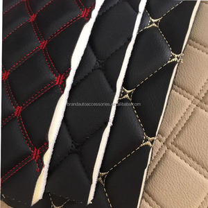 Bordado de protección del medio ambiente, piel sintética acolchada para asiento de coche, fabricación de suelo de coche - Product Image 2