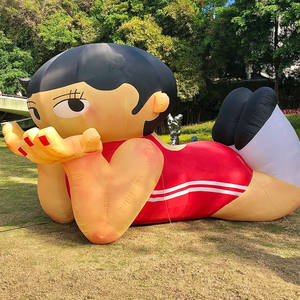 <span class=keywords><strong>Airfun</strong></span> barato inflable sirena dibujos animados bebé inflable infantil personaje globo para recién nacido Niño/niña fiesta de cumpleaños - Product Image 6