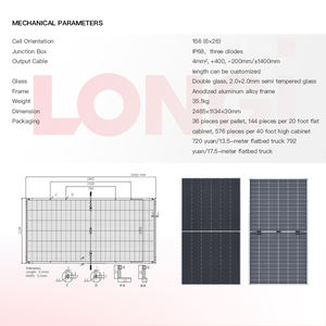 Panel Solar LONGi 615-635W, Módulo Fotovoltaico de 156 Celdas, Venta Rápida en Stock, Almacenes Regionales para Instalaciones Solares en la UE, LATAM y <span class=keywords><strong>MENA</strong></span> - Product Image 3