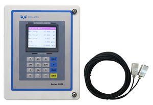 Medidor de Flujo Ultrasónico RS 485 con Abrazadera para Uso Industrial, Medidor de Flujo Ultrasónico PUTF - Product Image 1