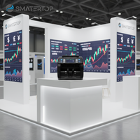 Machine de comptage automatique ARS USD EUR CNY, comptage total, valeur mixte, fonction de tri, affichage TFT, compteur de billets