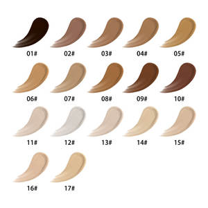 Maquillaje Moq bajo Protector solar de larga duración <span class=keywords><strong>SPF</strong></span> 30 + Brocha para base Base de maquillaje Base líquida mate antienvejecimiento de alta calidad - Product Image 4