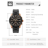 Jam Tangan Chronograph Kuarsa Paduan Baja Tahan Karat untuk Pria Fashion Kasual Dial Kaca 20mm Tali Silikon Penunjuk Tanggal Otomatis Olahraga