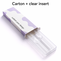 Boîte d'emballage personnalisée pour kit de stylo injecteur avec insert moulé transparent, carton imprimé, emballage de dispositif médical à marque privée