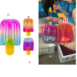 Novedades 2026: Juguetes Blandos Needo Popsicle Nice Sicle, Cubos Blandos de Maltosa Nedoh de Ascenso Lento, Juguetes Antiestrés - Product Image 2