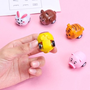 Mini coches de juguete de animales de dibujos animados con inercia, juguetes educativos para niños, juguete de empuje unisex para niños de 7 a 14 años - Product Image 3