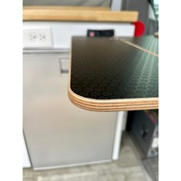 Accessoires de camping, meubles, table pliante murale en bois, accessoire d'intérieur pour camping-car, table pour camping-car, table d'extérieur