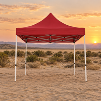 Tente de marché extérieure personnalisée bleu roi, en tissu uni, imperméable, ignifuge et anti-UV pour usage en jardin