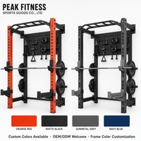 2026 Rack de squat motorisé mural pliable multifonction moderne en acier inoxydable pour usage commercial et salle de sport à domicile, pour exercices de dos et de poitrine