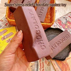 Butter, Milk <b>Block</b>, Chocolate, Super Moist, Soft, Slow-rebound, Squeeze Toy for Relieving Finger Stress and Stress. - Product Image 3