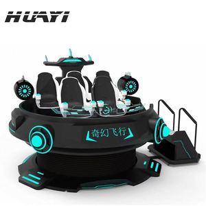 Machine de jeu VR 9D, simulateur de bataille UFO Thunder multijoueur en salle, réalité virtuelle 9D, tir au pistolet pour adultes, en métal - Product Image 6