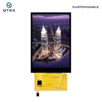 Modul Layar LCD TFT IPS Persegi Panjang 3,5 Inci 320*480 ILI9488 Antarmuka MCU SPI RGB dengan Panel Layar Sentuh Kapasitif RTP CTP
