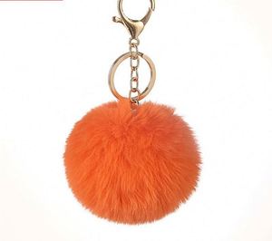 Plush Pom Keychain Keychains Fashion Ball <b>Keyrings</b> Car Interior Accessories <b>Cute</b> Bag Promotion Gift for Women Girls - Product Image 3