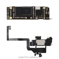 Carte mère d'iPhone 11 reconditionnée en gros, débloquable, compatible Face ID, pour stockage 128 Go/64 Go