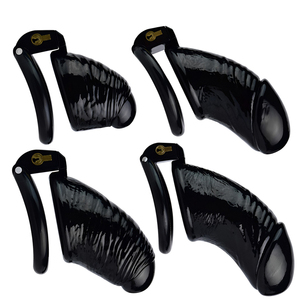 FRRK pene bloqueado en lujuria jaula de pene resina ABS Dispositivo de Castidad masculina jaula de pene BDSM castidad juguetes sexuales para hombres - Product Image 1
