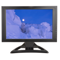 Écran large 16:10 Moniteur d'ordinateur de bureau LED 19 pouces Moniteur PC LED Alimentation DC 12V