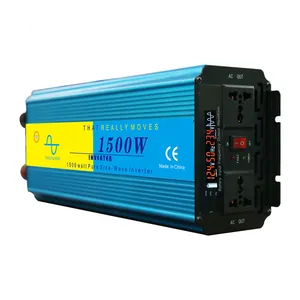 Inversor de onda sinusoidal pura de alta calidad, 1,5 KWatt, cc 12 24V / 48 60V a 110V 220V AC