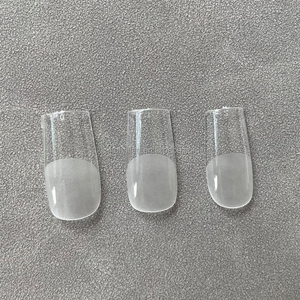 Faux ongles en Gel UV, Extension de <span class=keywords><strong>manucure</strong></span> Semi-givré, faux carrés, couverture complète, pointes mates pour la vente en gros - Product Image 6