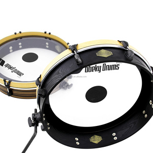 Batterie de percussions portable Beatello Jungle <span class=keywords><strong>Drum</strong></span> Set Super Travel avec grosse caisse et 2 accessoires pour débutants - Product Image 2