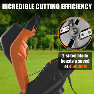 Déchiqueteuse de bois Yard Best 2500W 45mm, déchiqueteuse électrique pour feuilles - Product Image 2