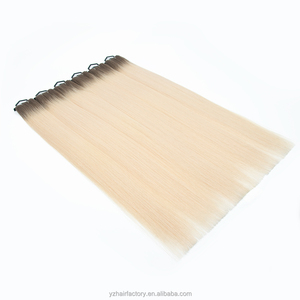 Top Quality New Design Raw Cuticle Aligned Twin Genius Weft Butterfly Weft Hair <b>Extension</b> European Hair Human Hair - Product Image 2