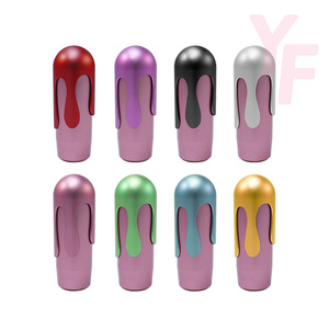 Accessoires de voiture universels en alliage d'aluminium levier de vitesse manuel forme de crème glacée 10.5cm de long tête de levier de vitesse - Product Image 3
