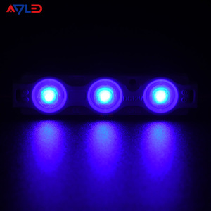 DC12V 0.72W SMD5050 160องศาเลนส์ RGB โมดูล LED IP67กันน้ำความสว่างสูงแสงโฆษณา - Product Image 1