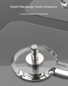 Crochets muraux autocollants transparents en acrylique durable, imperméables, extra épais, pour cuisine, salle de bain, garage, outils - Product Image 5