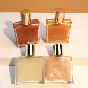 Iluminador Corporal Líquido Multicolor, Spray de Maquillaje de Belleza, Aceite Iluminador Corporal Altamente Pigmentado - Product Image 4