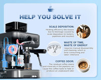 Décalcaissant écologique en poudre pour machine à café jetable, nettoyage en profondeur pour la cuisine, décalcaissant sans phosphore pour l'eau