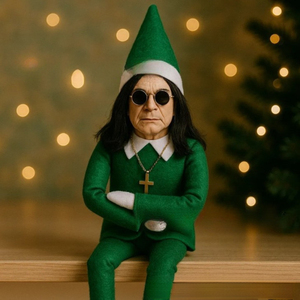 Elfo de Navidad que se comporta mal, bonito OZ juguete, novedad, niña traviesa larga y flexible con cuerpo suave y cara de vinilo, muñeca de Navidad Ozzy - Product Image 5
