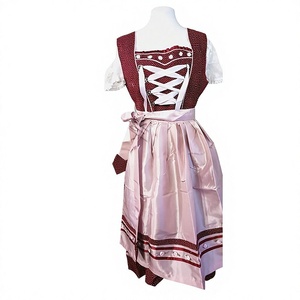 Robe chemise allemande traditionnelle pour femme, tenue Dirndl pour l'Oktoberfest - Product Image 1