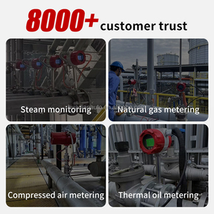 DN15-1600 hơi nước lưu lượng không khí công cụ đo lường <span class=keywords><strong>Vortex</strong></span> đường phố lưu lượng kế cảm biến RS485 hiển thị kỹ thuật số pin mặt bích <span class=keywords><strong>Vortex</strong></span> Flow Meter - Product Image 5