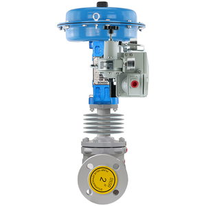 Válvula de Globo Neumática de Diafragma de Una Sola Vía con Brida DN80, Tipo WCB de Disipación de Calor, para Control de Aire - Product Image 5