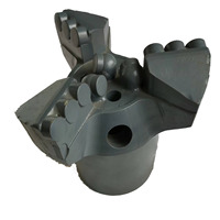 Usine 133mm 3 ailes PDC Foret concave PDC Lame peu pour l'exploitation minière et le forage de puits