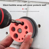 Nouvel accessoire de protection anti-poussière perforé sur mesure avec trous multi-tailles pour perceuse sans fil et marteau perforateur
