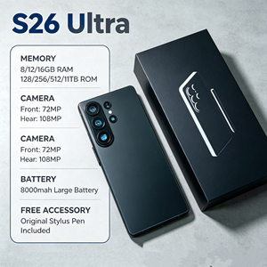 S26ดั้งเดิมใหม่ล่าสุดสมาร์ทโฟน Ultra Deca Core 108MP LTE CDMA 16GB + 1TB 5G แอนดรอยด์15แอลอีดี4K 120Hz โทรศัพท์สเปน - Product Image 4