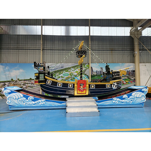 Manège Pirate Ship Pirates Revenge, équipement de parc d'attractions extérieur, manège de carnaval sur remorque pour parc d'attractions - Product Image 1