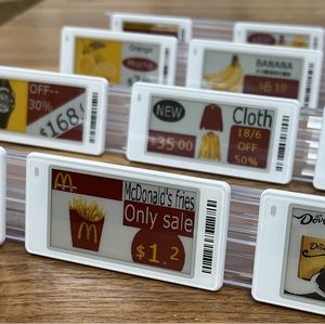 Etiqueta Electrónica de Precio Digital ESL de 2.66 Pulgadas con Pantalla de Tinta Electrónica, Venta al por Mayor de Fábrica, Sistema ESL, Etiquetas Electrónicas para Estantes de Supermercado - Product Image 1
