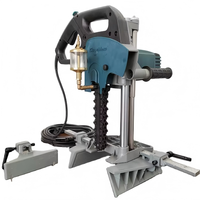 Machine à mortaiser automatique portable à chaîne pour trous carrés, machine à mortaiser pour le travail du bois, mortaiseuse en plastique et acier inoxydable 2500W 220V